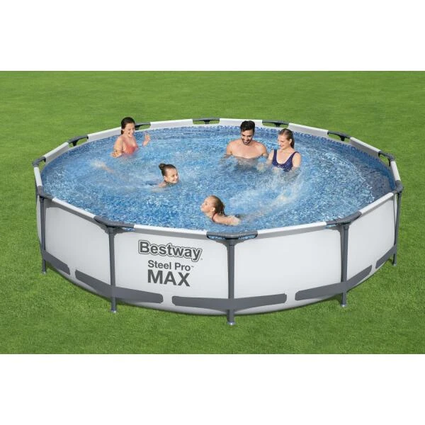 Bestway Zwembad Steel Pro Frame Pool - Ø 366 × 76 Cm - Afbeelding 2