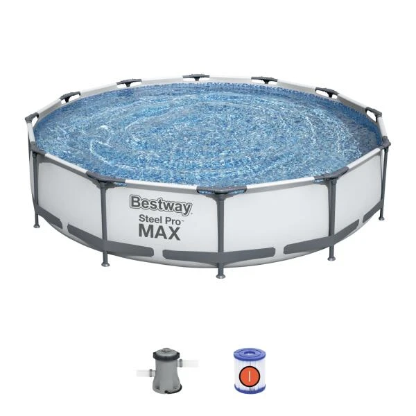 Bestway Zwembad Steel Pro Frame Pool - Ø 366 × 76 Cm - Afbeelding 3