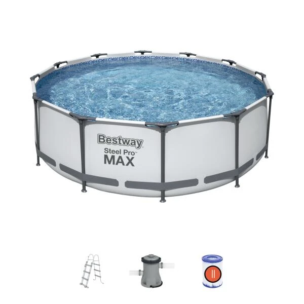 Bestway Zwembad Steel Pro Frame Pool - Ø 366 × 122 Cm