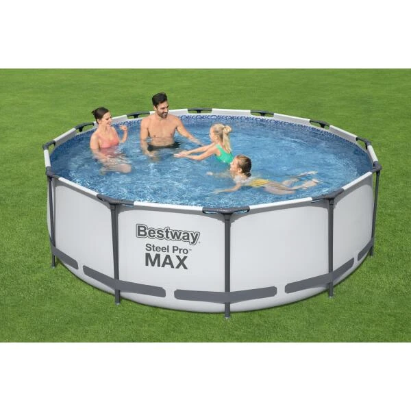 Bestway Zwembad Steel Pro Frame Pool - Ø 366 × 122 Cm - Afbeelding 4