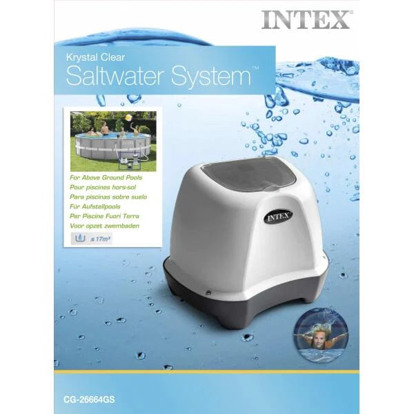 Intex Krystal Clear Zoutwatersysteem QS 400 - Max 17.413 L (12V) - Afbeelding 2
