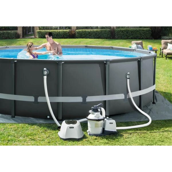 Intex Krystal Clear Zoutwatersysteem QS 500 - Max 26.500L (12V) - Afbeelding 2