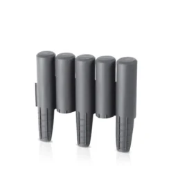 Borderrand Palissade Grijs - Ca. 270 Cm - Set Van 10 Stuks