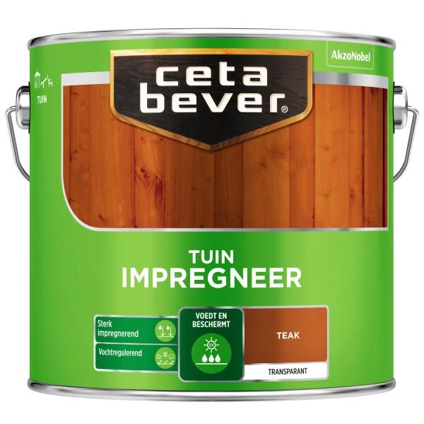 Cetabever Impregneer, Teak - 2,5 L
