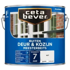 Cetabever Meesterbeits Deur & Kozijn Dekkend, Wit - 2,5 L