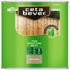 Cetabever Schuttingbeits Transparant, Grey Wash - 2,5 L