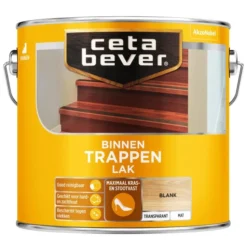 Cetabever Trappenlak Mat, Blank - 2,5 L
