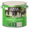Cetabever Tuinbeits Schuur & Tuinhuis Dekkend, Steengrijs - 2,5 L