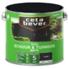 Cetabever Tuinbeits Schuur & Tuinhuis Dekkend, Zwart - 2,5 L