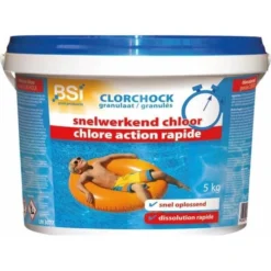 BSI Chloorkorrels Snelwerkend - SHOCK 5 Kg
