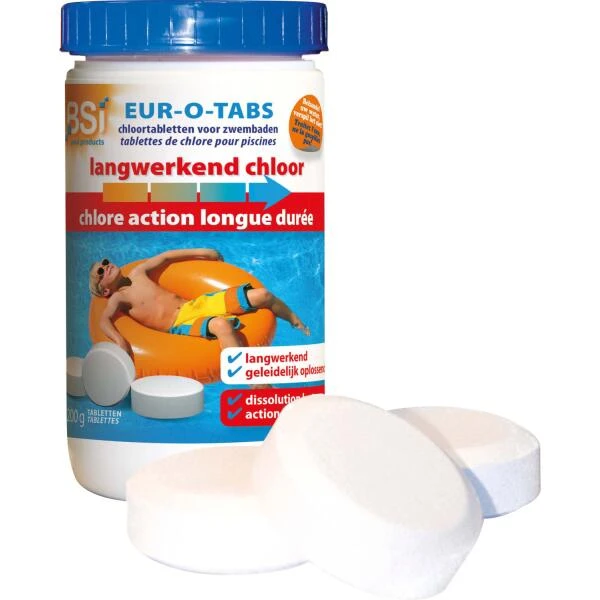BSI Chloortabletten Langwerkend - 1 Kg - Afbeelding 2