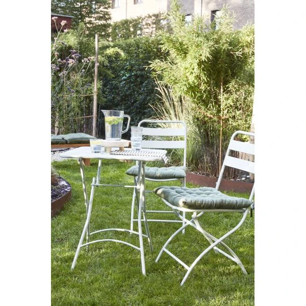 Mica Decorations Evita Bistro Set Wit - 3 Delig - Afbeelding 2