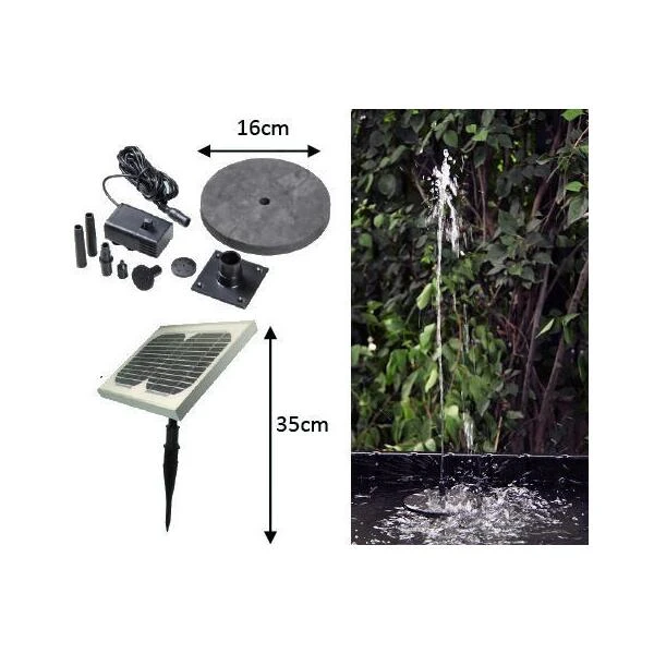 Fontein Op Zonne-energie - Sunjet 500 - Afbeelding 3