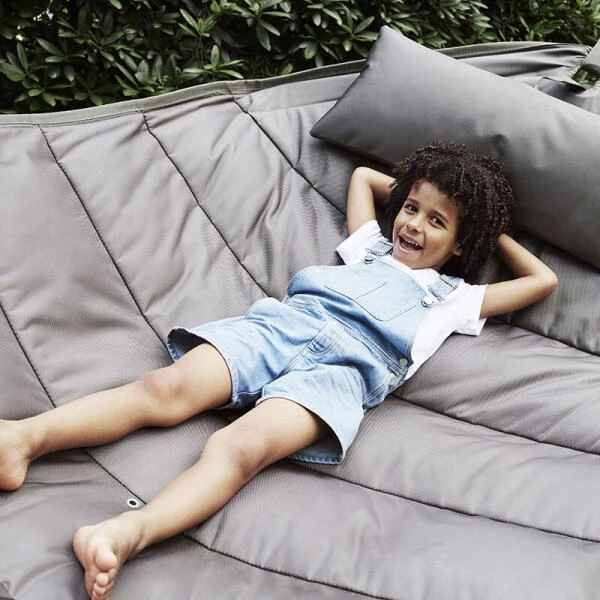 Hangmat Fatboy® Headdemock Incl. Standaard & Kussen Taupe - Afbeelding 2