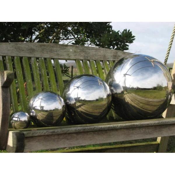Inox Bollen - Set Van 4 Stuks - Afbeelding 3