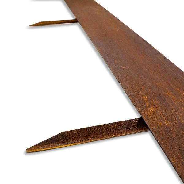 Kantopsluiting Multi-Edge Advance Corten - Set Van 6 Stuks - Afbeelding 3