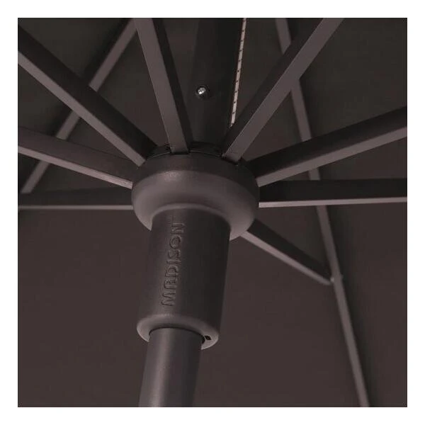 Madison Parasol Syros Luxe 280 × 280 Cm - Taupe - Afbeelding 2