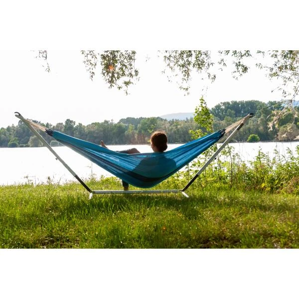 LA SIESTA Eénpersoonshangmat Orquídea - Lagoon - Afbeelding 2