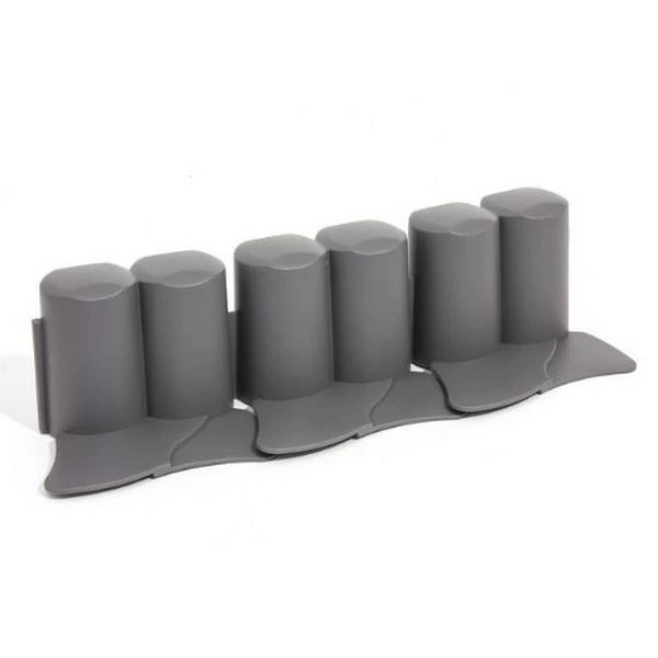 Palissade Met Rand Grijs - 3 Meter - Set Van 8 Stuks - Afbeelding 3