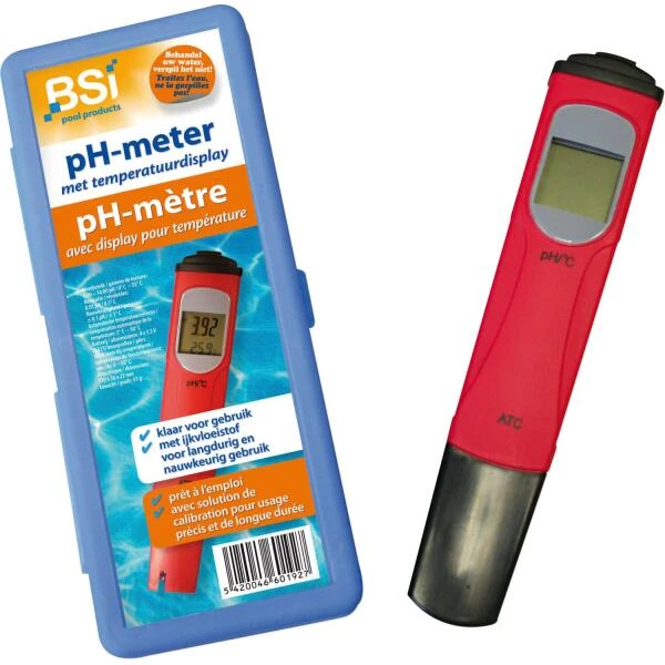 BSI PH Meter Digitaal Met Temperatuurdisplay