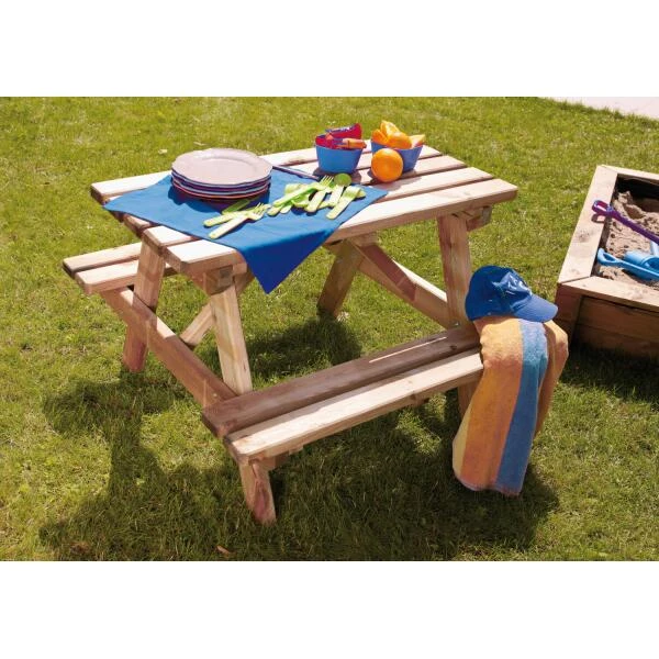 Picknickbank Auréa NATUREL - Ca. 90 × 89 × 56,5 Cm - Afbeelding 2