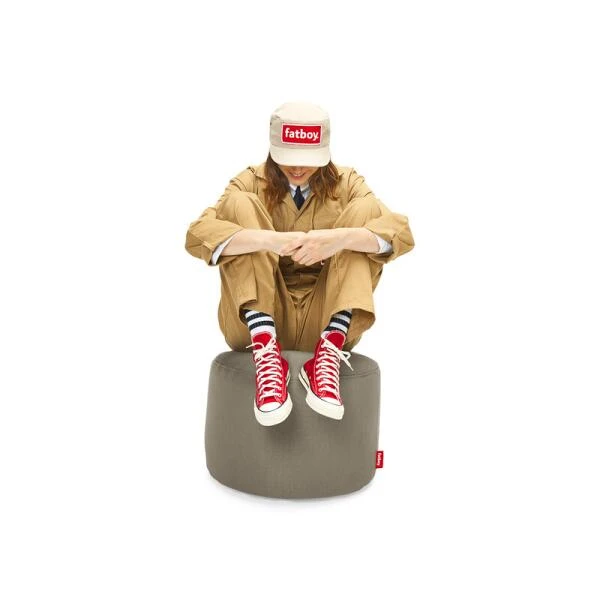 Poef Fatboy® Point Outdoor - Ø50 X 35 Cm Taupe - Afbeelding 2