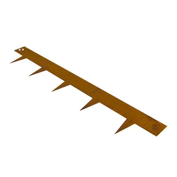 Kantopsluiting Multi-Edge Cortenstaal - 950 Cm - Set Van 10 Stuks - Afbeelding 2