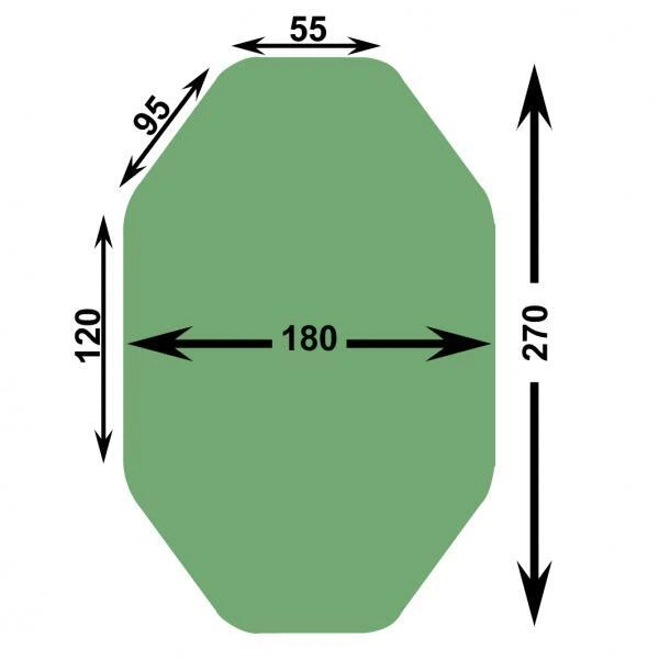 Hoes Voor Tuinmeubelen - Rechthoekige Tafel + 6 Stoelen - Afbeelding 2