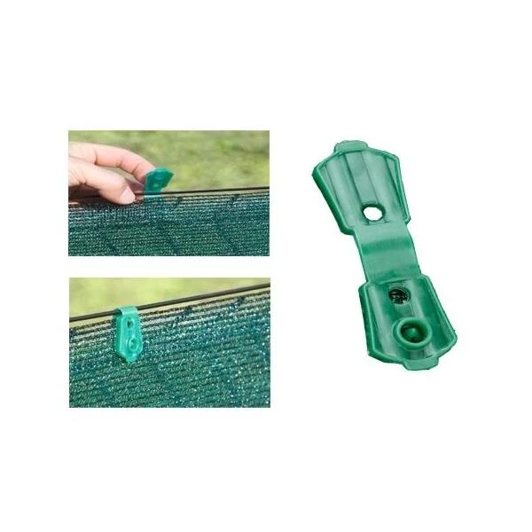 Vasthechtingsclips Voor Netten / Doeken / Schermen - Set Van 20 Stuks