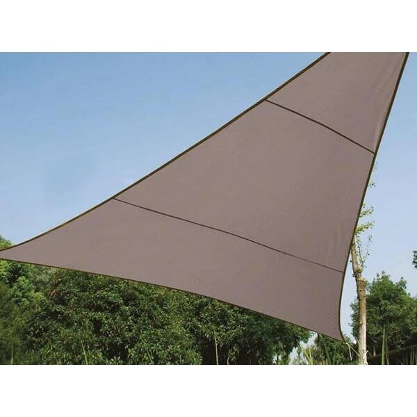 Zonnezeil Driehoek 5 M × 5 M × 5 M - Taupe