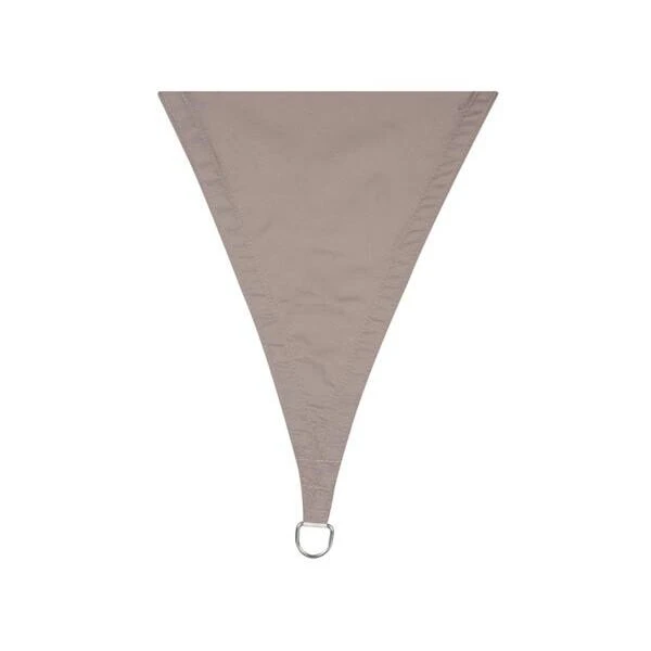 Zonnezeil Driehoek 5 M × 5 M × 5 M - Taupe - Afbeelding 3